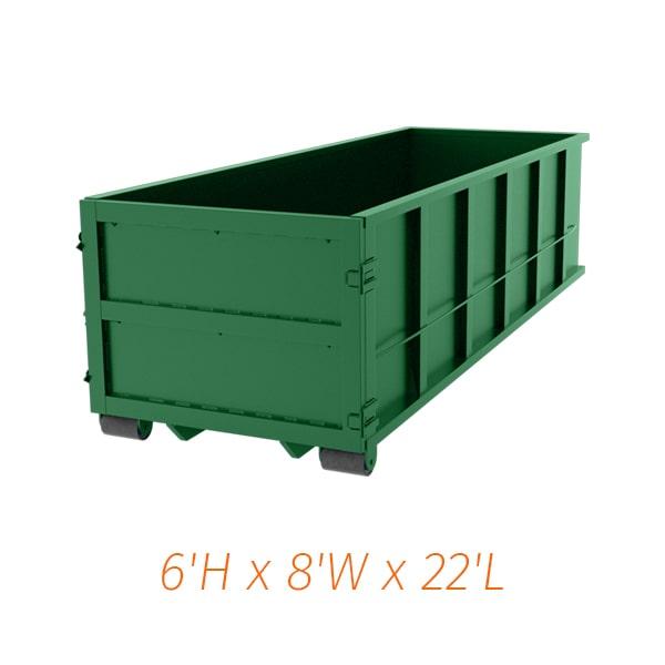 the average cost to rent a 30 yard dumpster varies by location and company, but falls between $400-$600